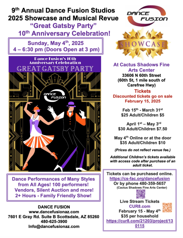 Dance Fushion Great Gatsby Party